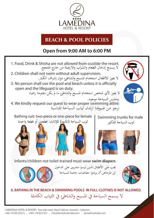 Lamedina Hotel & Resort Jounieh Eksteriør bilde